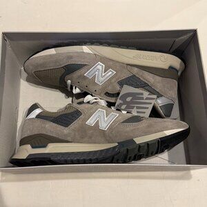 New Balance 998 Grey Reflective Silver Made in USA U998GR Men Size 10 New in Box
